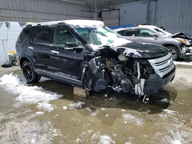2015 Ford Explorer VIN 1FM5K8D80FGC53393 Copart auction photo, front end / undercarriage damage thumbnail 15