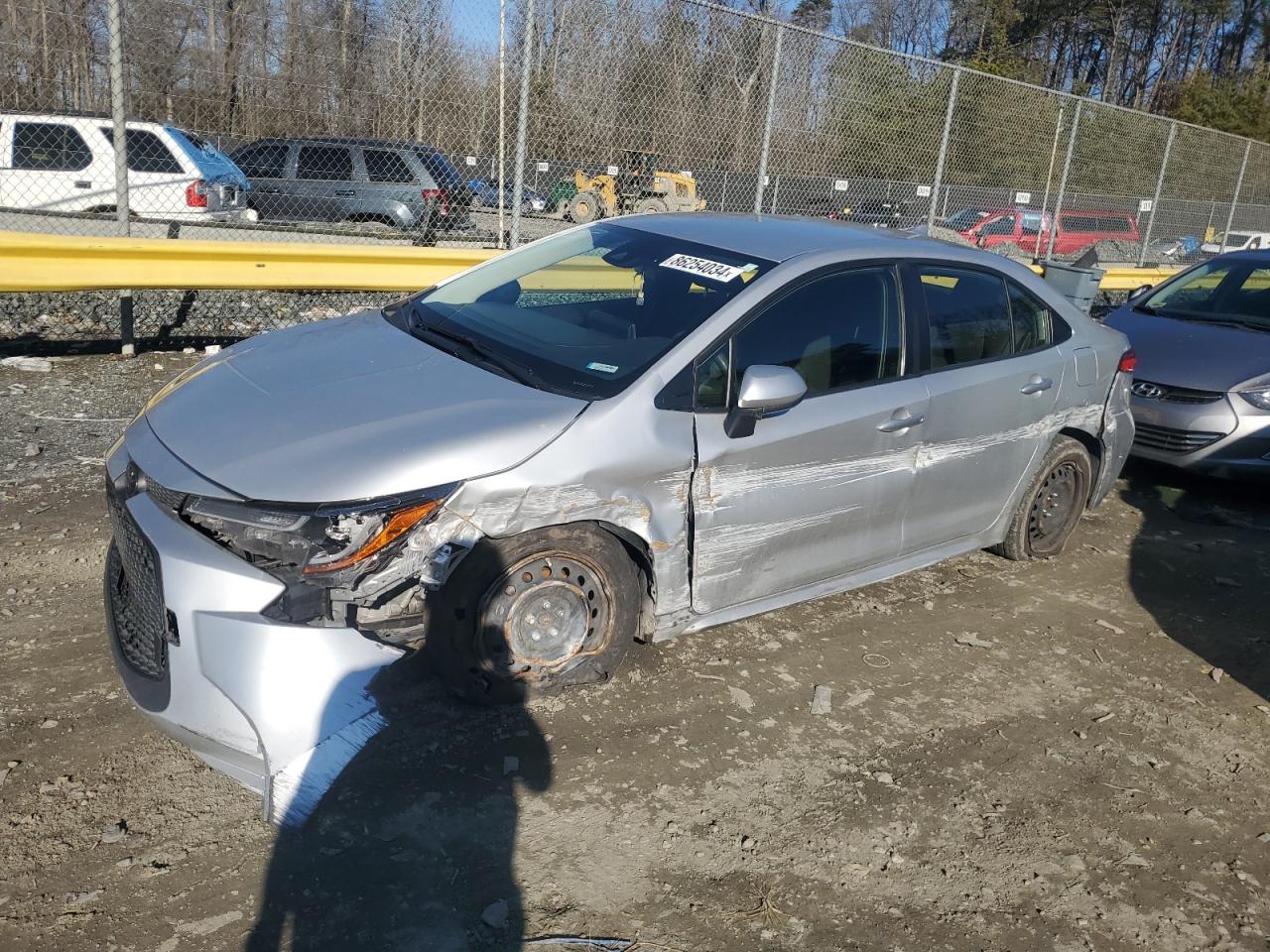 2020 Toyota Corolla VIN JTDEPRAE1LJ086210