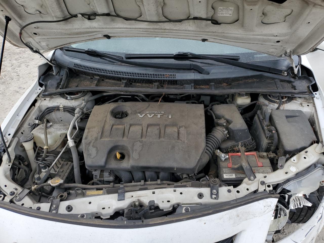 2010 Toyota Corolla VIN 1NXBU4EE6AZ220922 Copart auction photo, front end damage thumbnail 11