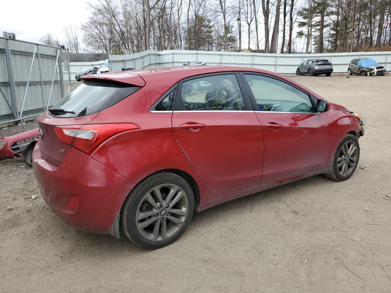 2017 Hyundai Elantra VIN KMHD35LH5HU355205 Copart auction photo, front end / minor dent/scratches damage thumbnail 3
