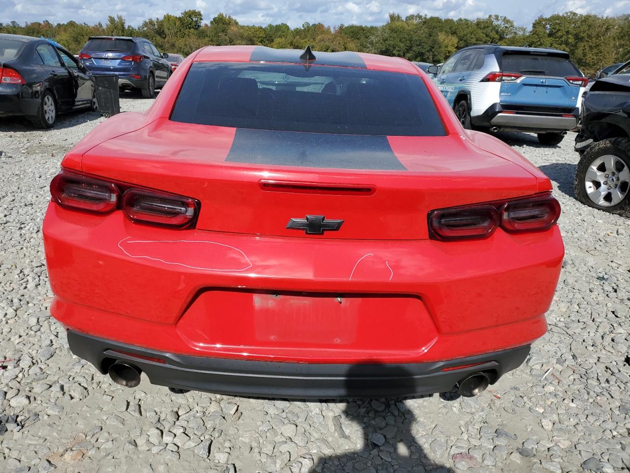2019 Chevrolet Camaro VIN 1G1FB1RX1K0148244 Copart auction photo, front end / rear end damage thumbnail 6