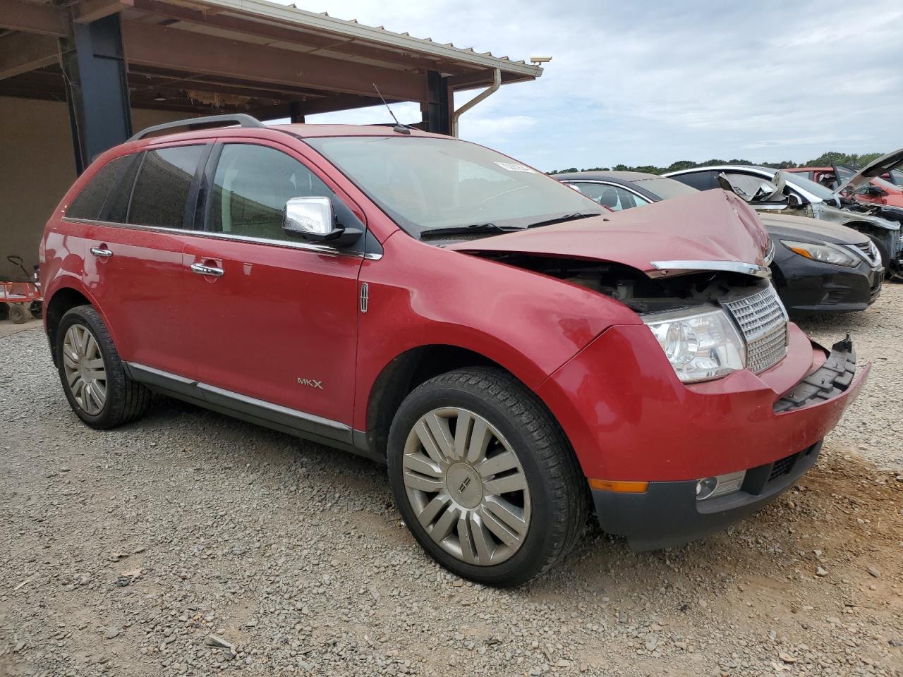 2010 Lincoln MKX VIN 2LMDJ6JC6ABJ30875 Copart auction photo, front end damage thumbnail 4
