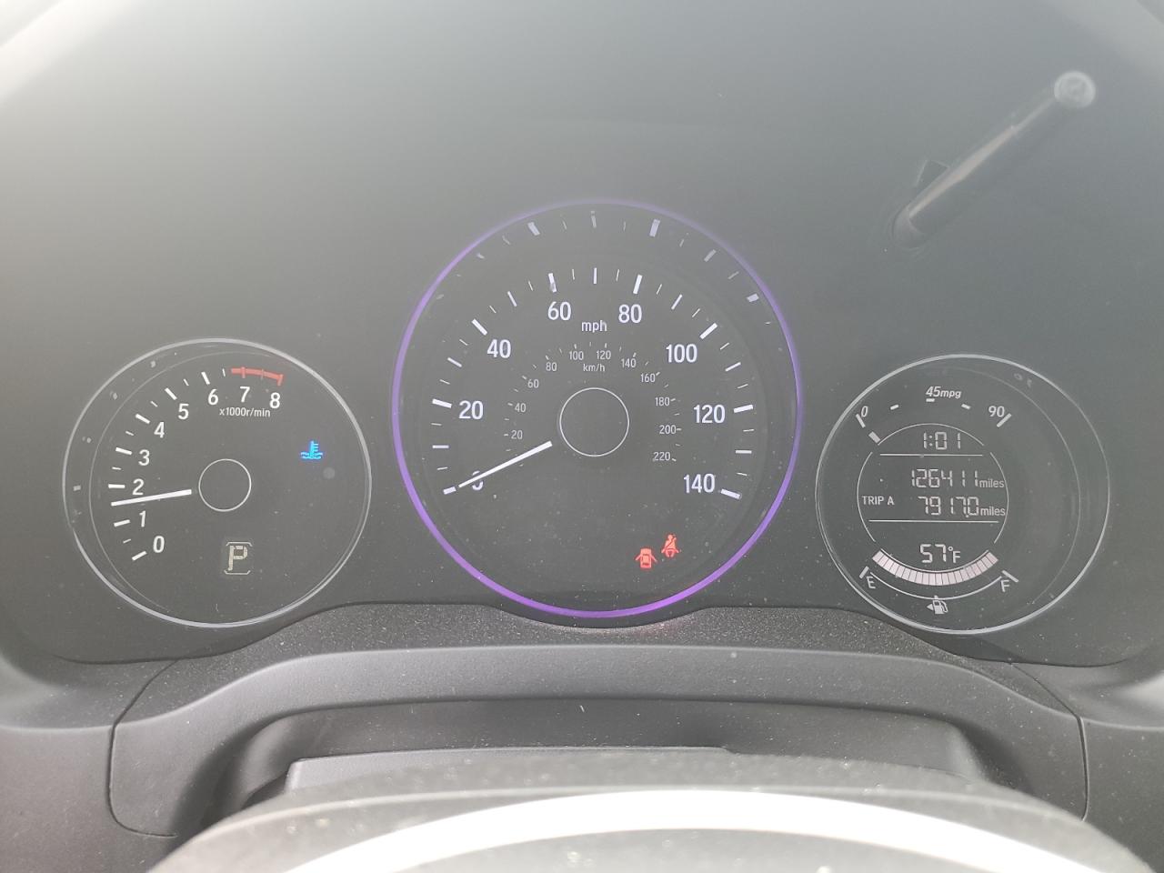 2019 Honda HR-V VIN 3CZRU5H35KM710268 Copart auction photo, front end / minor dent/scratches damage thumbnail 9