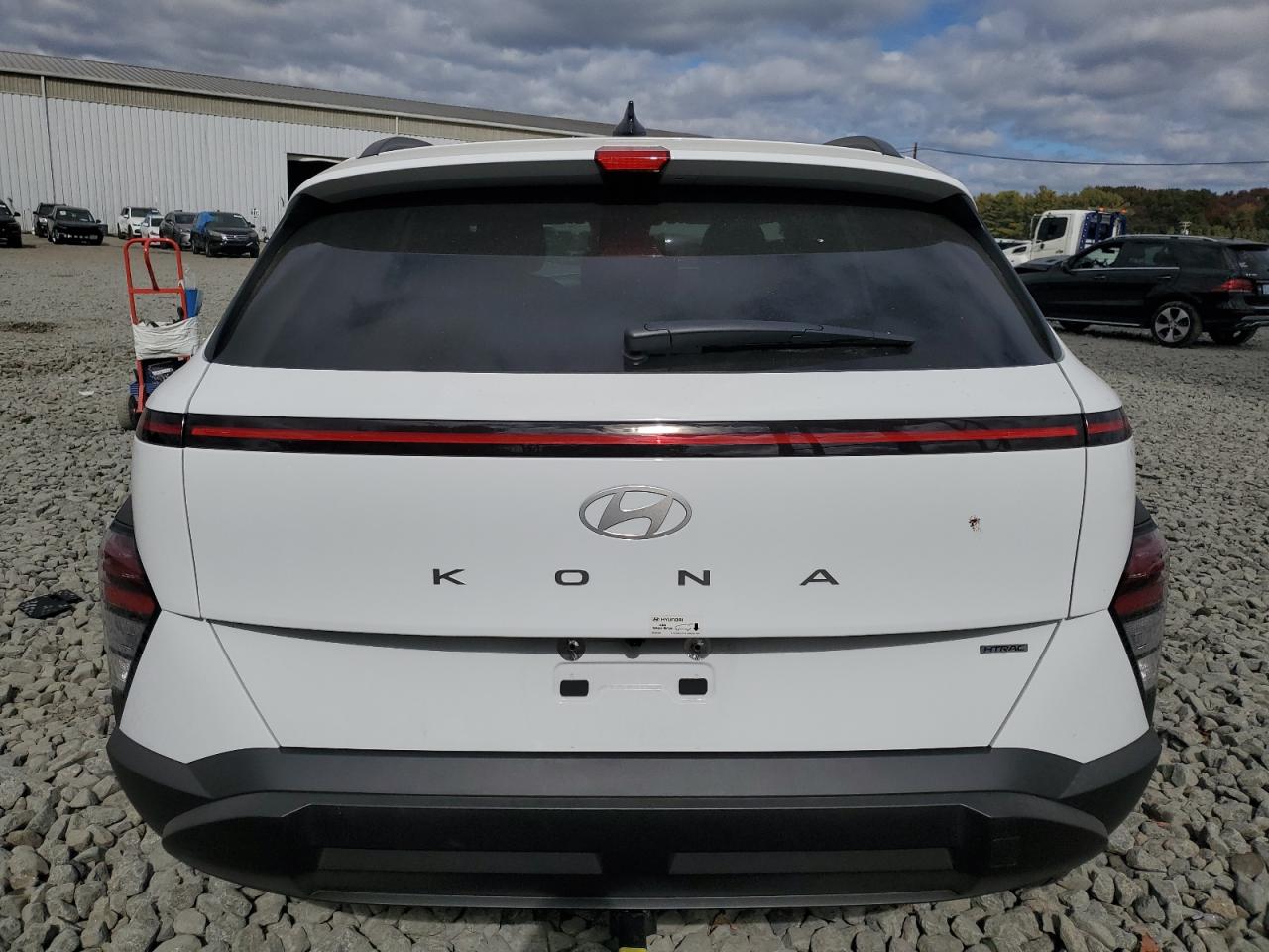 2024 Hyundai Kona VIN KM8HCCAB4RU153929 Copart auction photo, front end damage thumbnail 6