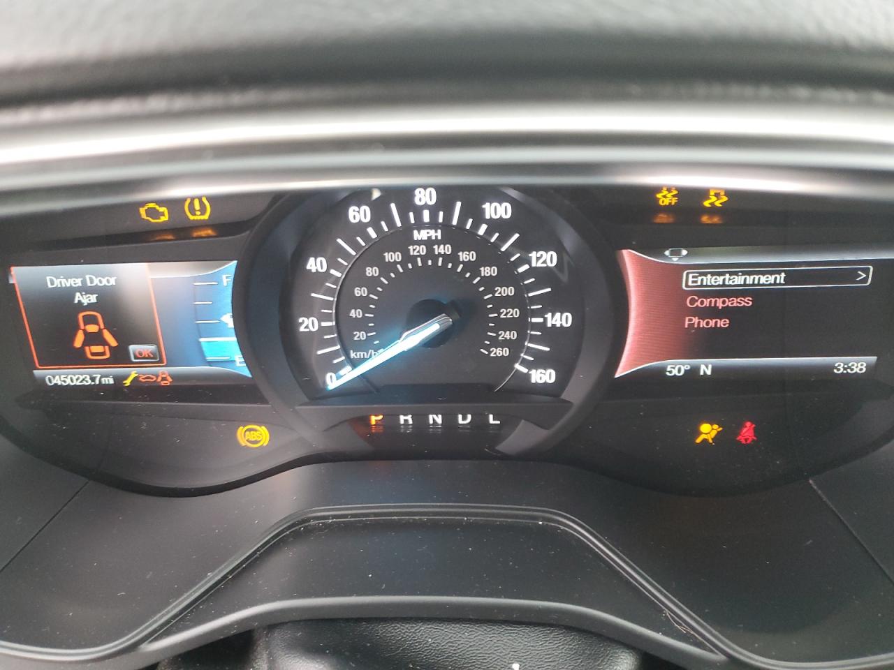 2020 Ford Fusion VIN 3FA6P0HD5LR178445 Copart auction photo, front end / side damage thumbnail 9