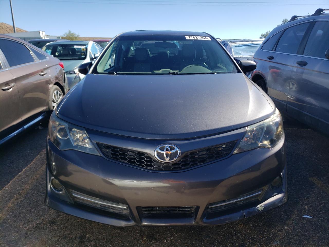 2012 Toyota Camry VIN 4T1BF1FK1CU148754 Copart auction photo, side / rear end damage thumbnail 5