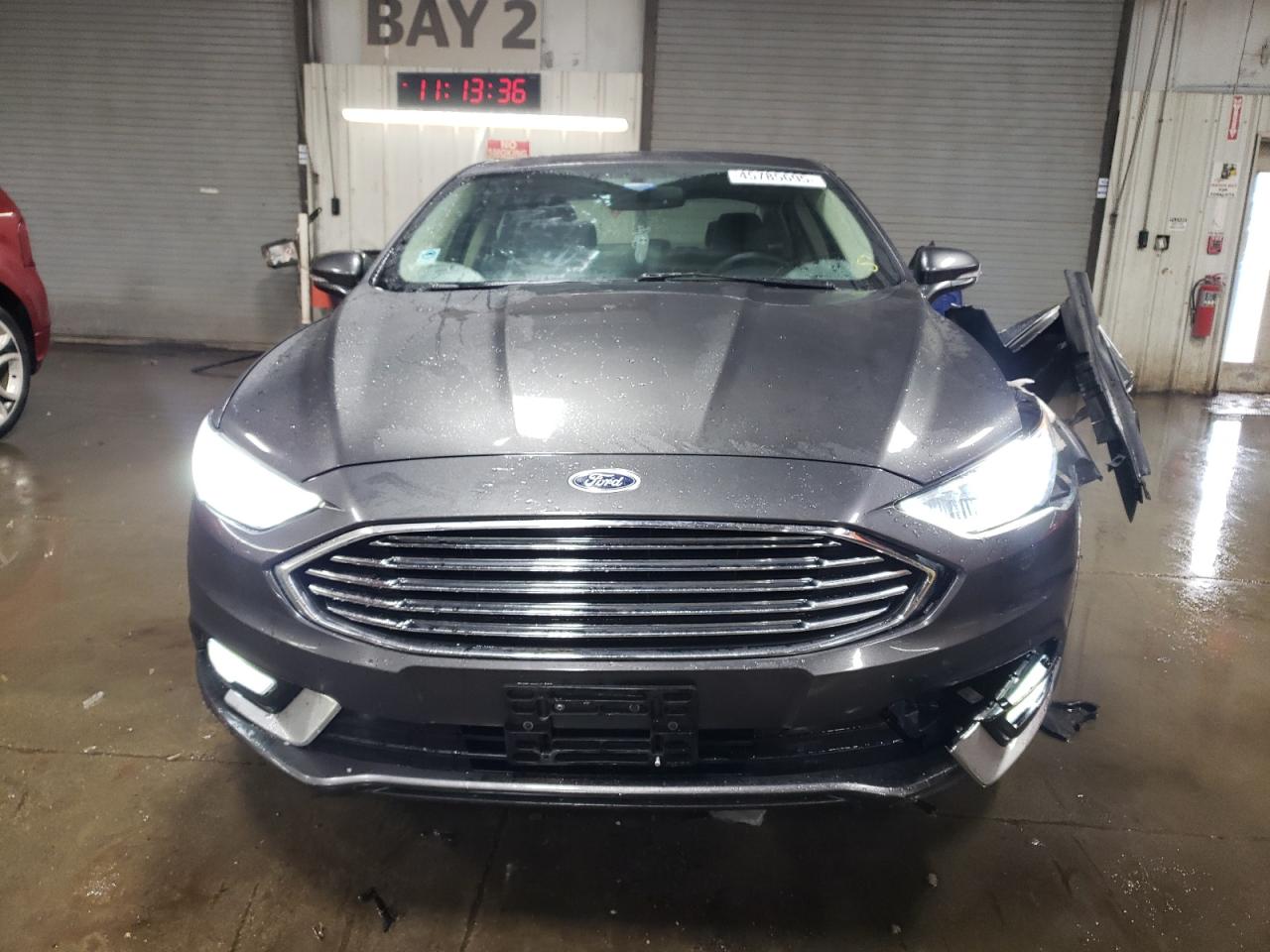2018 Ford Fusion VIN 3FA6P0D97JR206650 Copart auction photo, front end damage thumbnail 5
