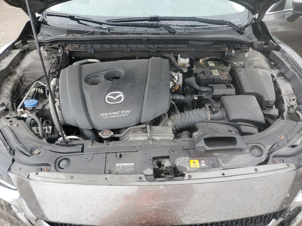 2018 Mazda 6 VIN JM1GL1VM2J1326515 Copart auction photo, front end damage thumbnail 11