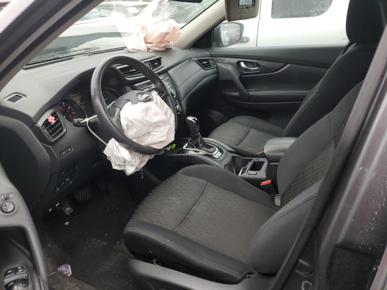 2017 Nissan Rogue VIN 5N1AT2MV8HC812875 Copart auction photo, front end damage thumbnail 7
