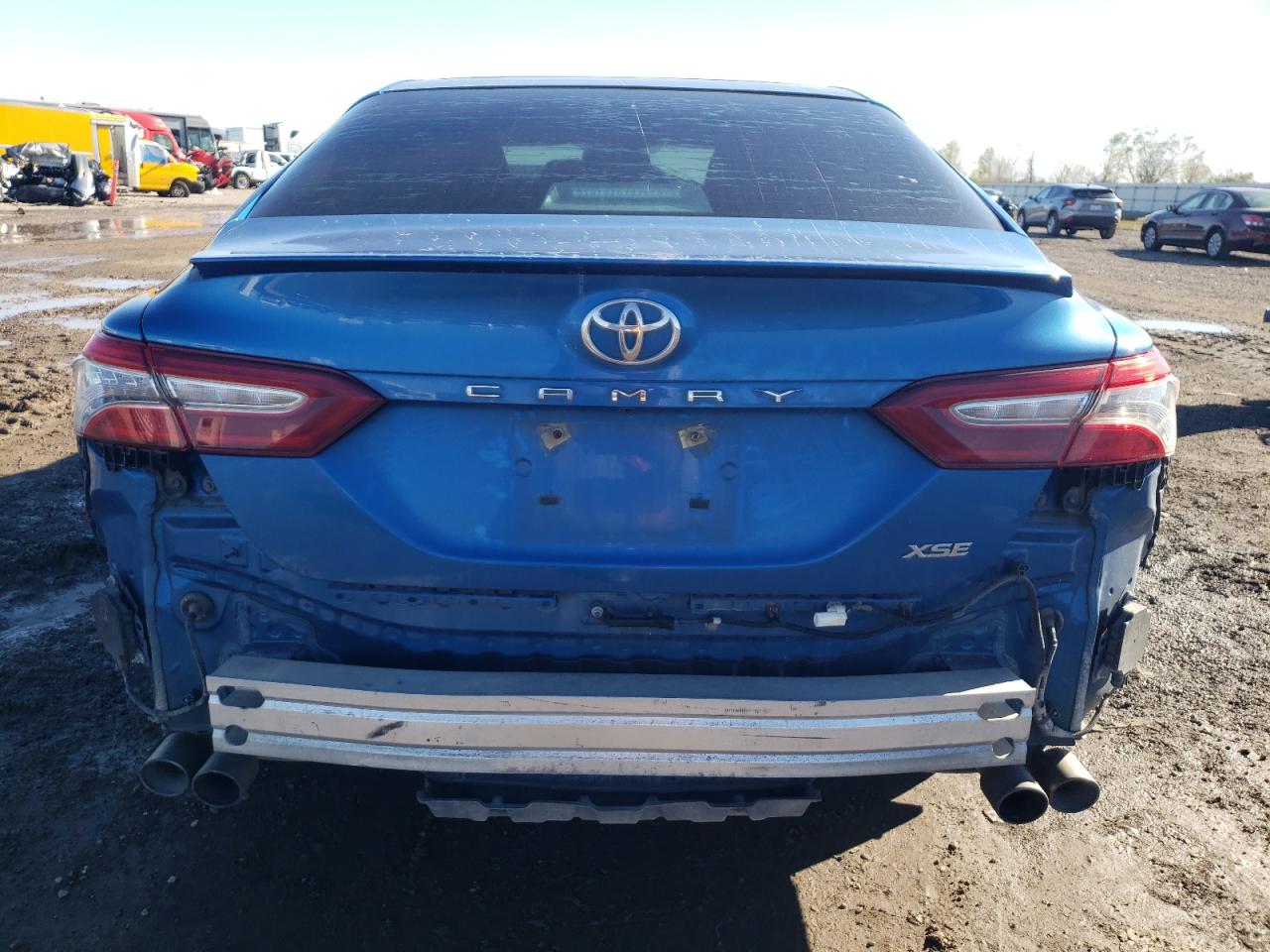 2018 Toyota Camry VIN 4T1B61HK5JU131966 Copart auction photo, all over damage thumbnail 6