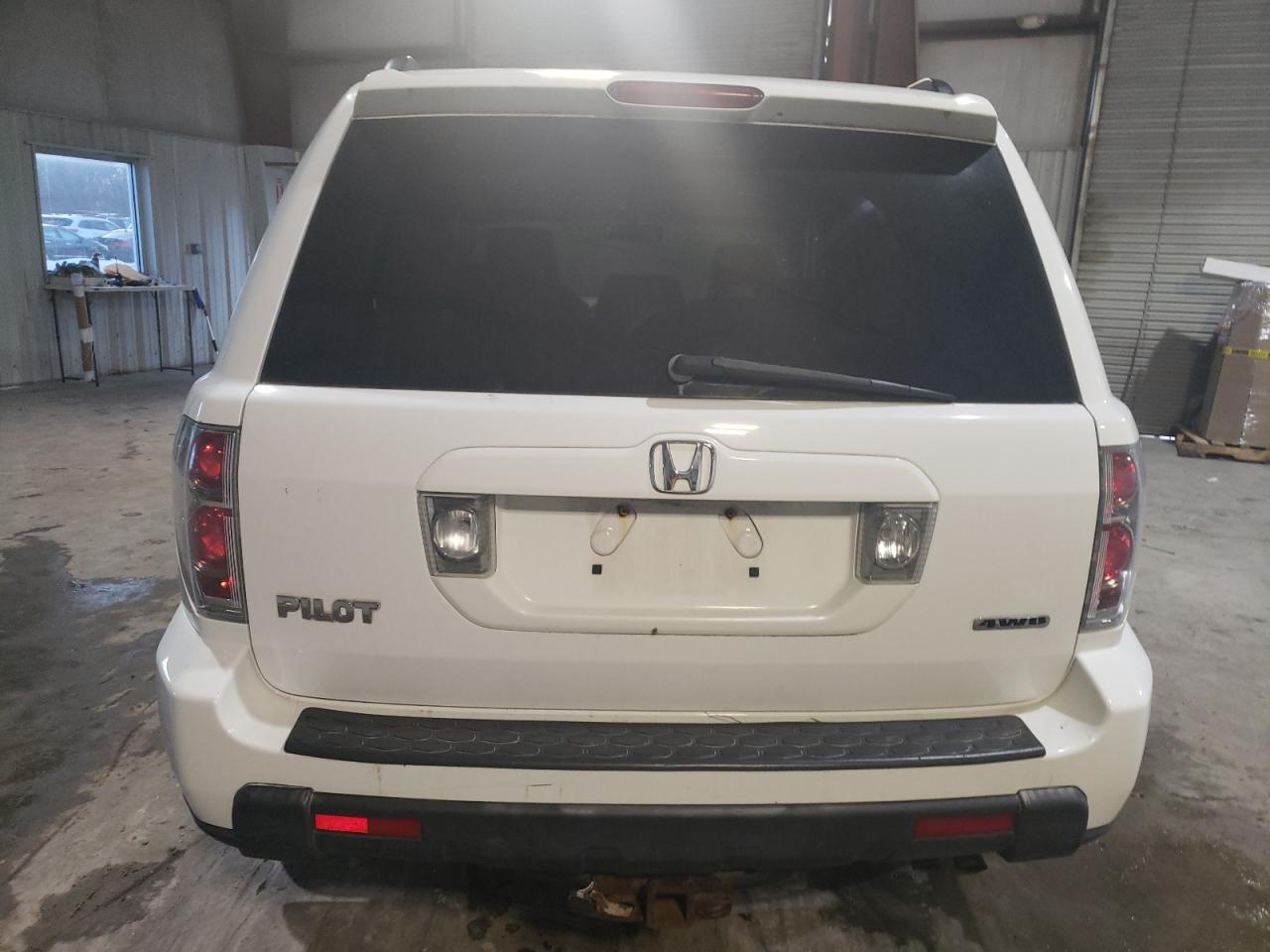 2006 Honda Pilot VIN 2HKYF18576H524913 Copart auction photo, front end damage thumbnail 6