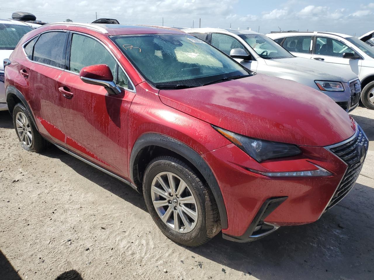 2020 Lexus NX VIN JTJDARBZ6L5020272 Copart auction photo, water/flood damage thumbnail 4