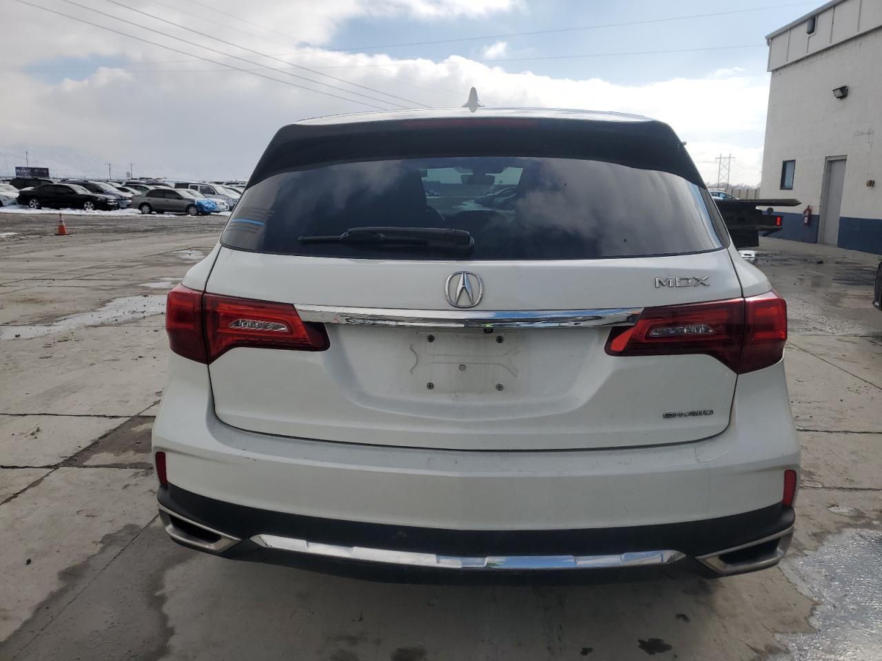 2017 Acura MDX VIN 5FRYD4H33HB031204 Copart auction photo, side / rear end damage thumbnail 6