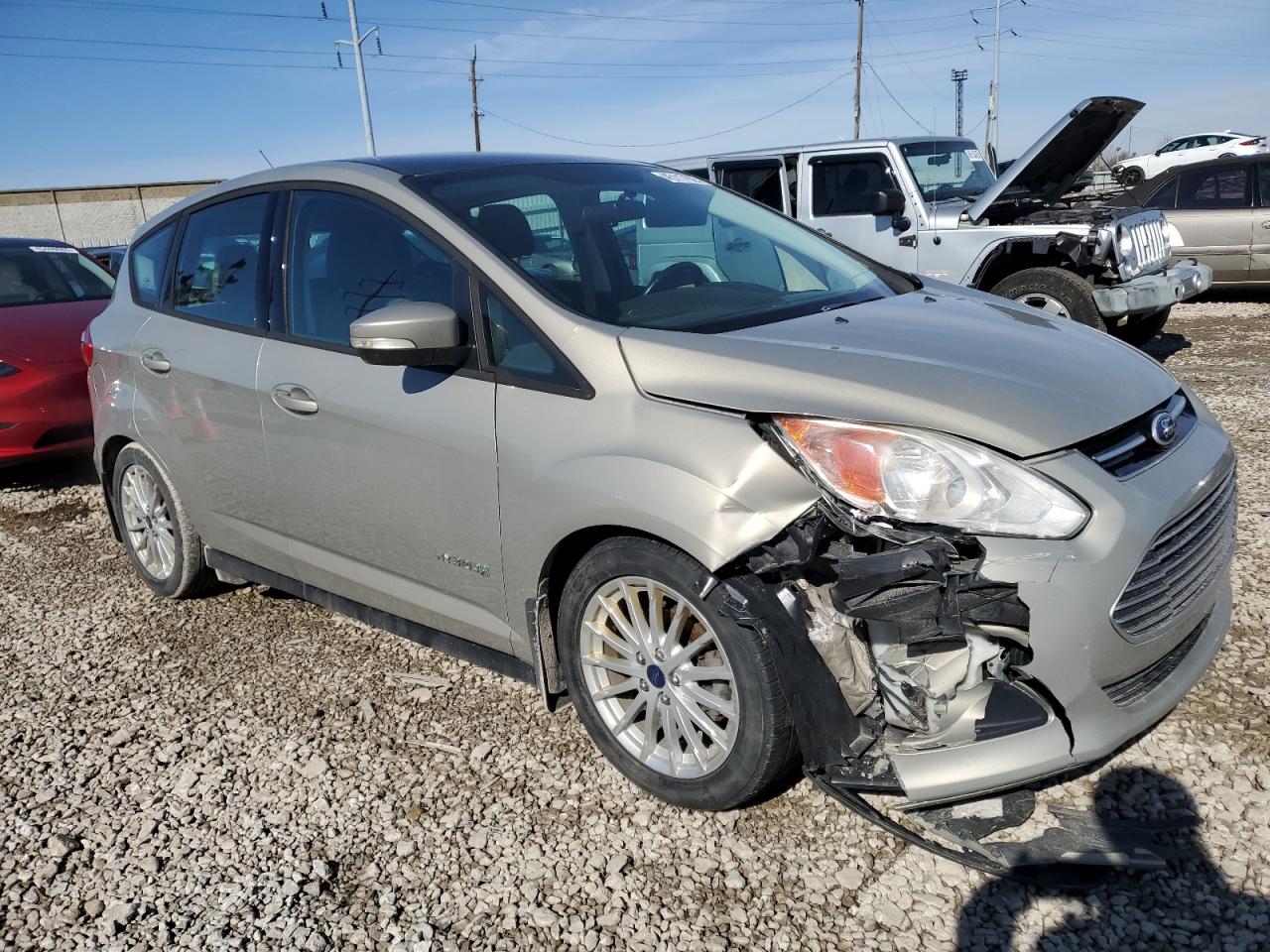 2016 Ford C-MAX VIN 1FADP5AUXGL105770 Copart auction photo, front end damage thumbnail 4