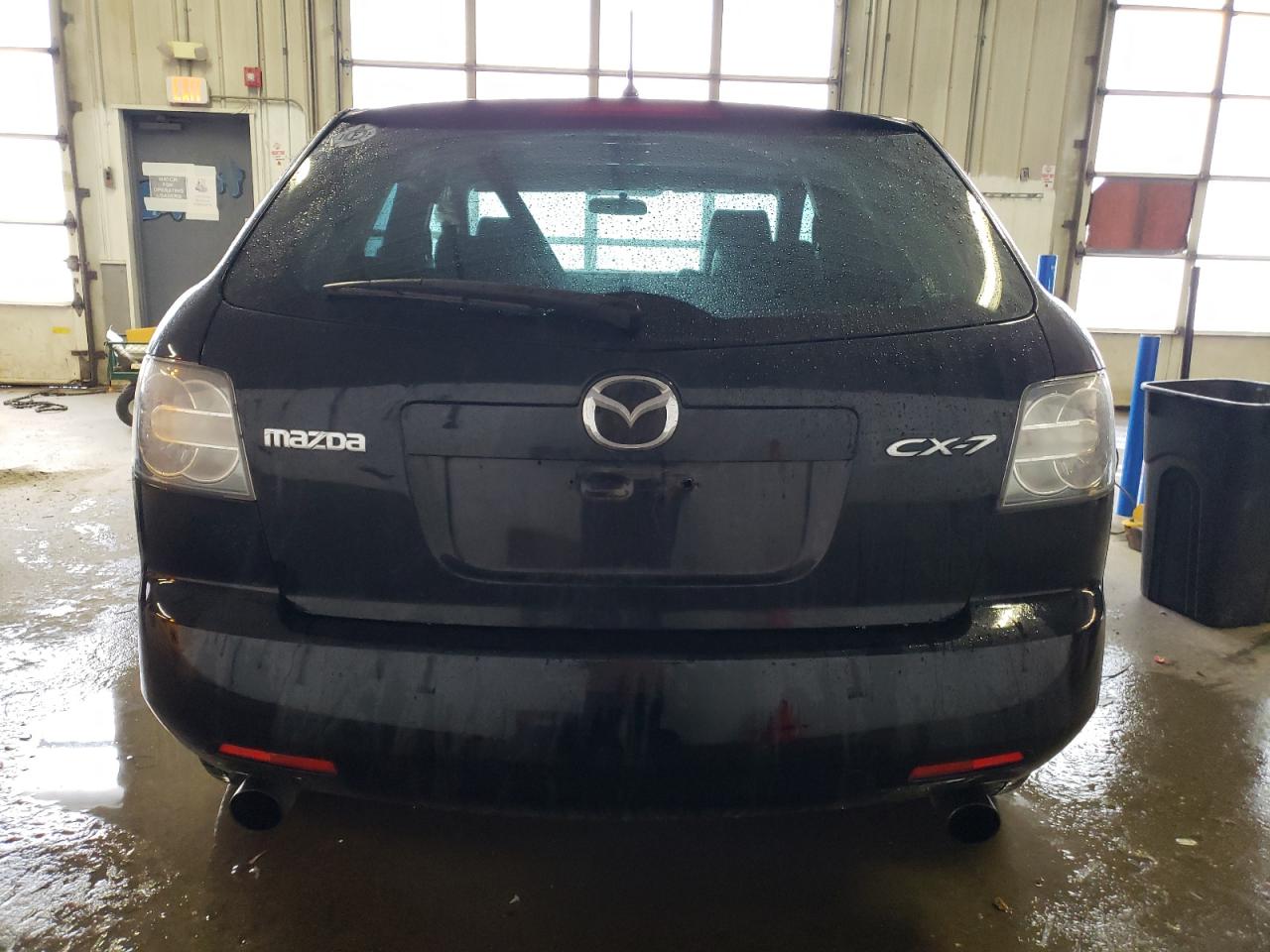 2008 Mazda CX-7 VIN JM3ER29L580183094 Copart auction photo, side / minor dent/scratches damage thumbnail 6