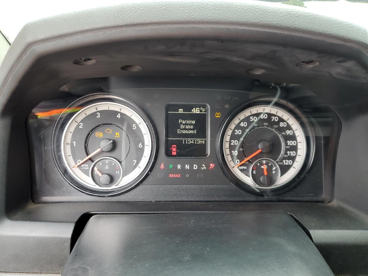 2017 RAM 1500 VIN 1C6RR7KT3HS687088 Copart auction photo, rear end / front end damage thumbnail 9