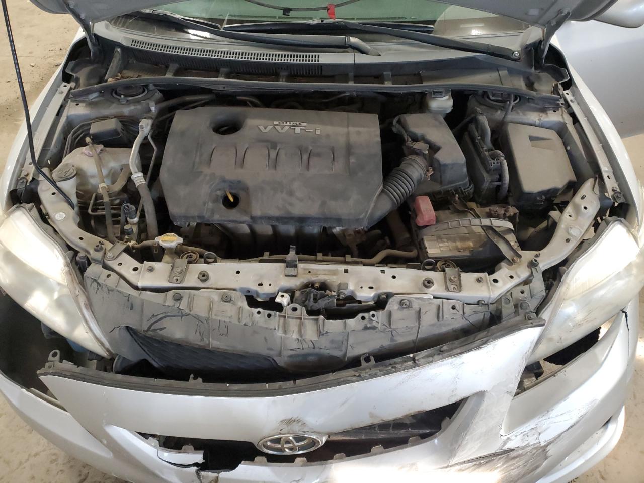 2009 Toyota Corolla VIN 1NXBU40E19Z126479 Copart auction photo, front end / side damage thumbnail 11