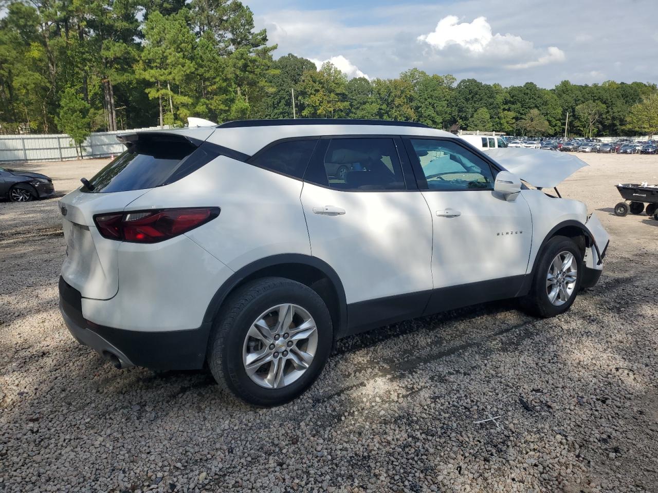 2020 Chevrolet Blazer VIN 3GNKBDRS4LS583854 Copart auction photo, front end damage thumbnail 3