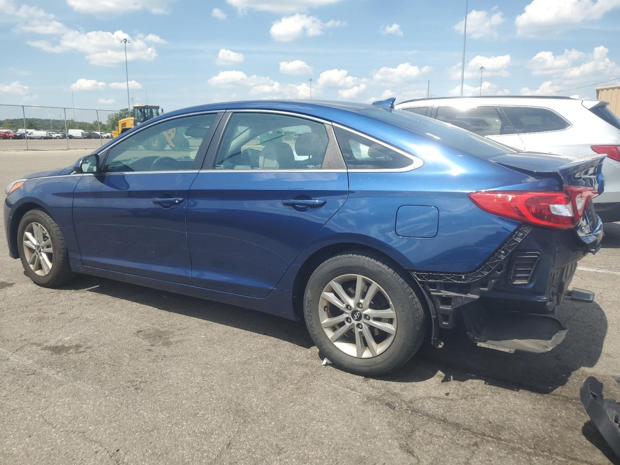 2017 Hyundai Sonata VIN 5NPE24AF9HH486980 Copart auction photo, rear end / undercarriage damage thumbnail 2