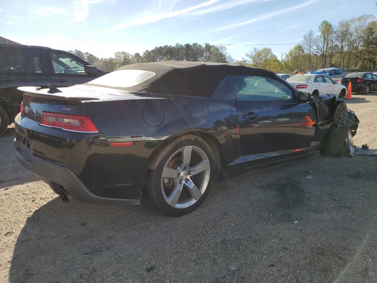 2015 Chevrolet Camaro VIN 2G1FF3D37F9290503 Copart auction photo, front end / minor dent/scratches damage thumbnail 3