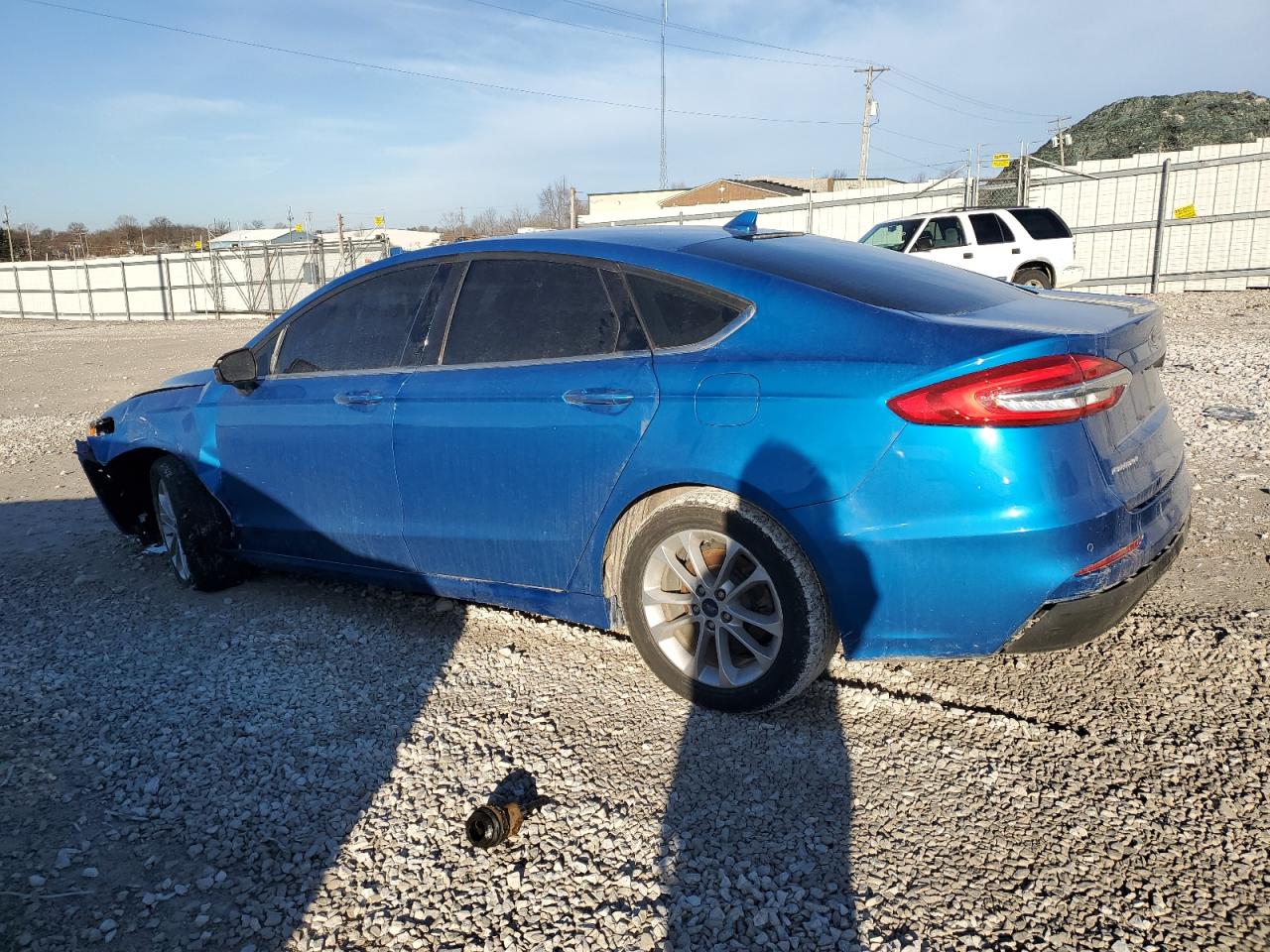2020 Ford Fusion VIN 3FA6P0HD7LR150372 Copart auction photo, front end damage thumbnail 2