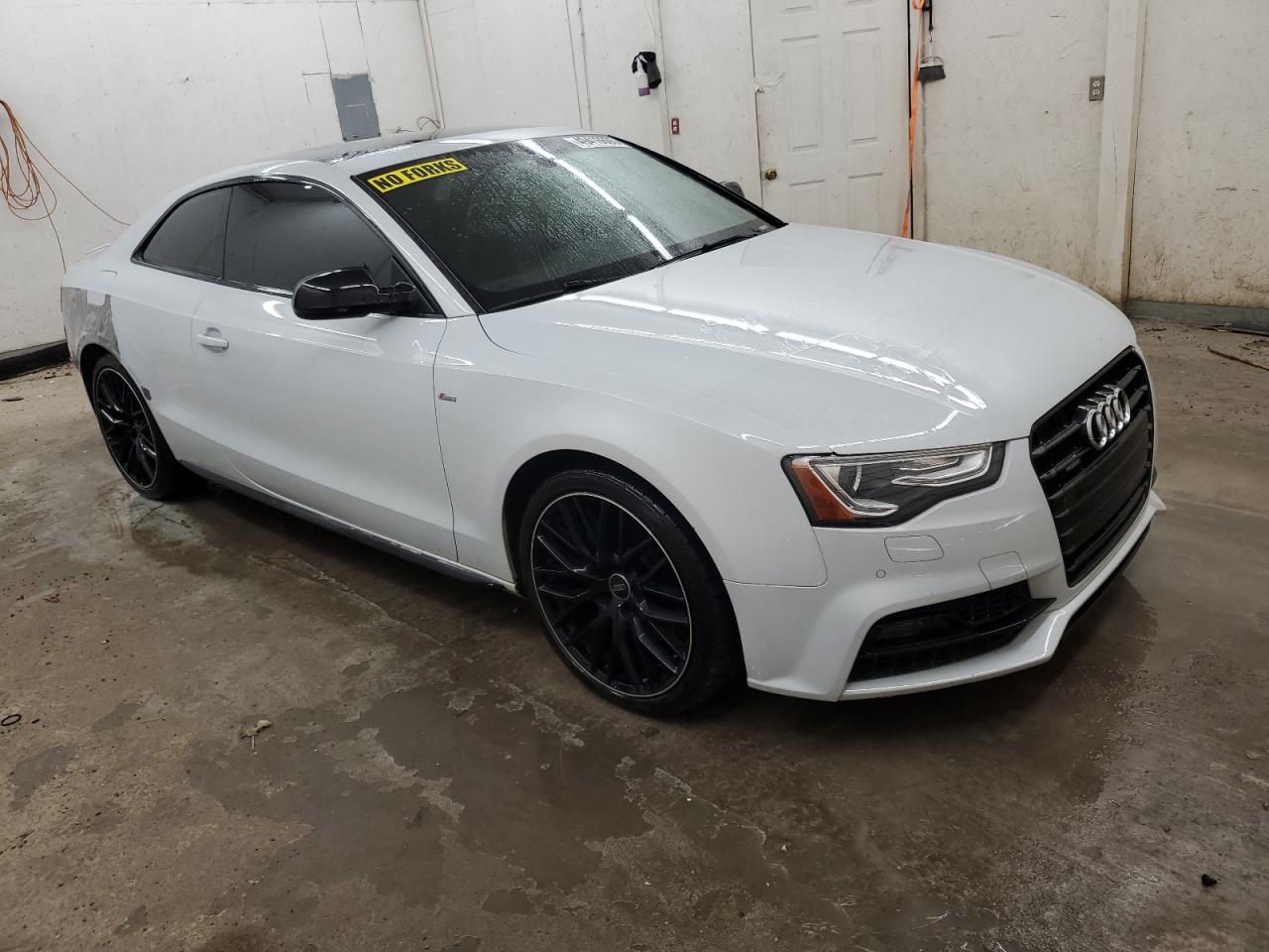 2016 Audi A5 VIN WAUM2AFR1GA042699 Copart auction photo, rear end damage thumbnail 4