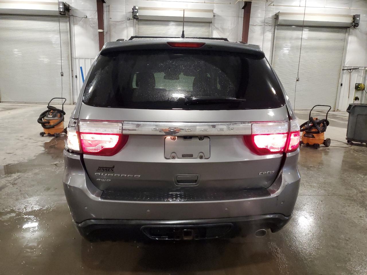 2011 Dodge Durango VIN 1D4RE4GG6BC712486 Copart auction photo, front end / rear end damage thumbnail 6
