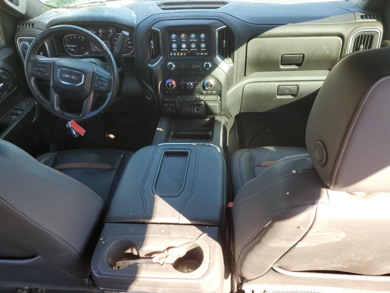 2021 GMC Sierra VIN 3GTP9EEL2MG478216 Copart auction photo, all over damage thumbnail 8