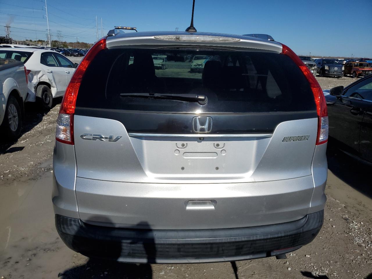 2014 Honda CR-V VIN 2HKRM3H72EH519074 Copart auction photo, front end damage thumbnail 6