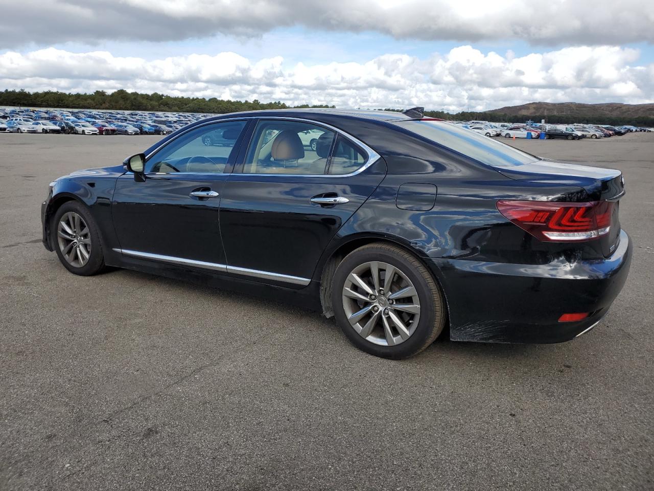 2016 Lexus LS VIN JTHCL5EF4G5027230 Copart auction photo, front end / side damage thumbnail 2