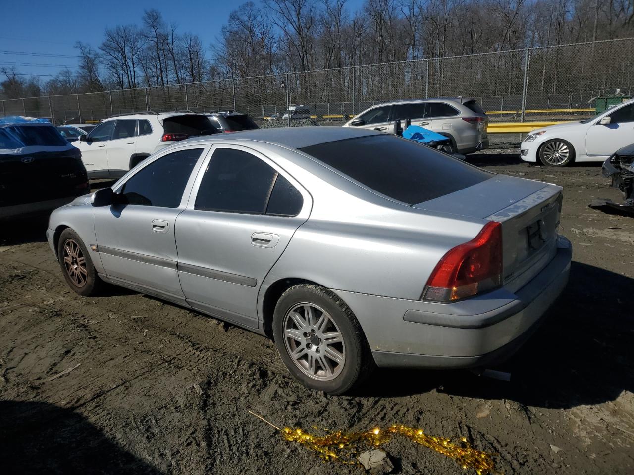 2003 Volvo S60 VIN YV1RS61T132255062 Copart auction photo, vandalism / side damage thumbnail 2
