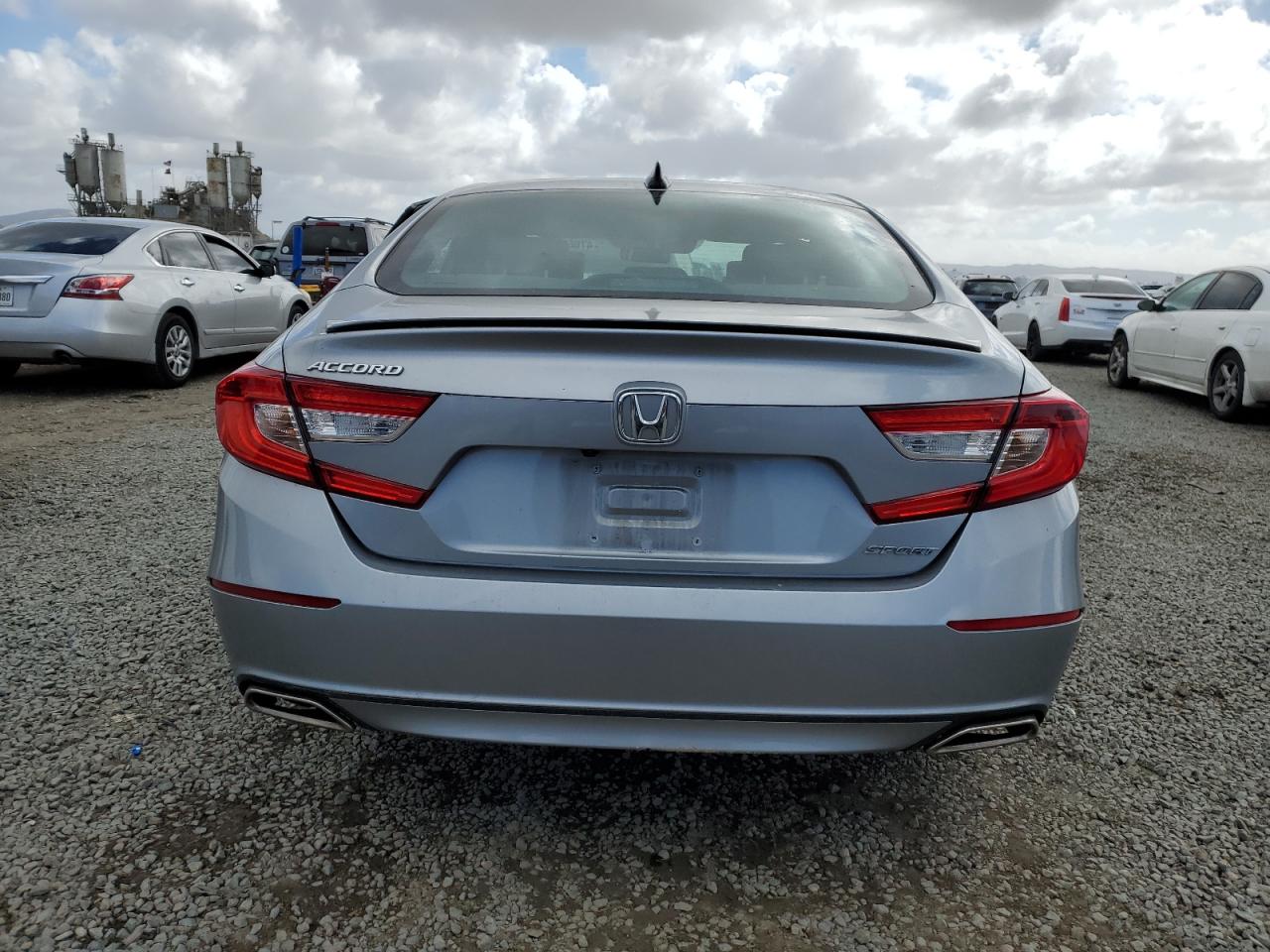 2021 Honda Accord VIN 1HGCV1F35MA026116 Copart auction photo, side / front end damage thumbnail 6