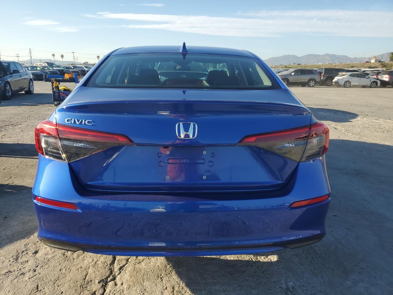 2024 Honda Civic VIN 2HGFE2F28RH584965 Copart auction photo, front end / side damage thumbnail 6
