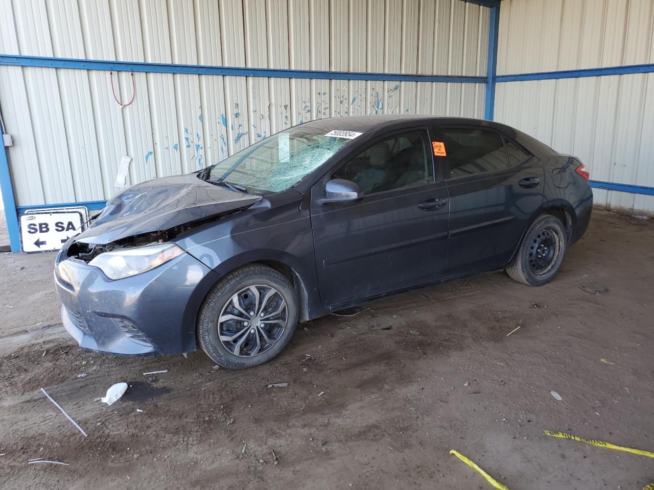 2016 Toyota Corolla VIN 5YFBURHE2GP398264