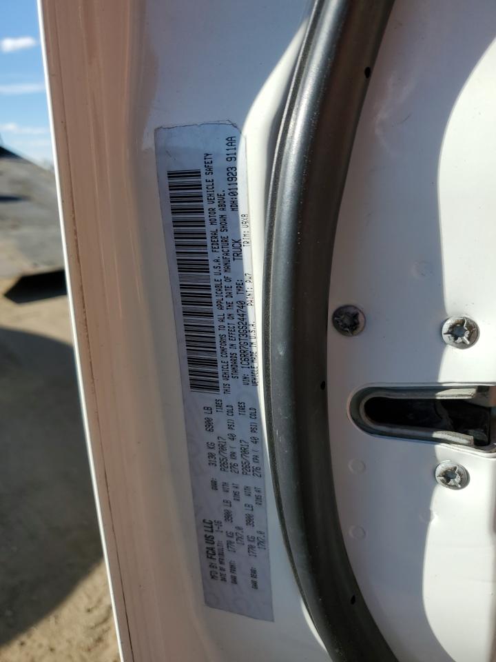 2016 RAM 1500 VIN 1C6RR7GT3GS244740 Copart auction photo, side / front end damage thumbnail 12