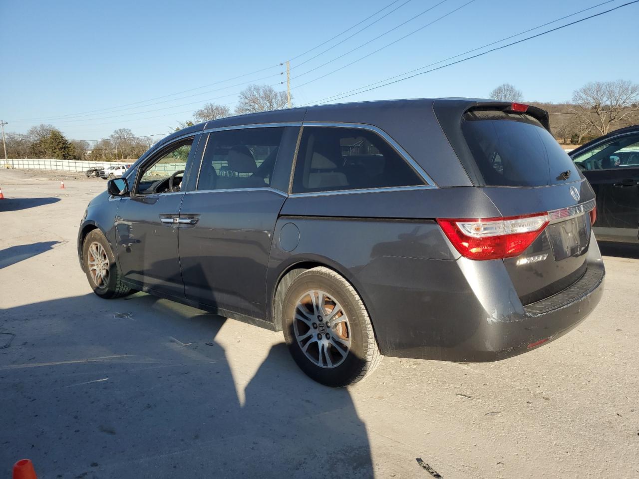 2012 Honda Odyssey VIN 5FNRL5H4XCB138122 Copart auction photo, front end damage thumbnail 2