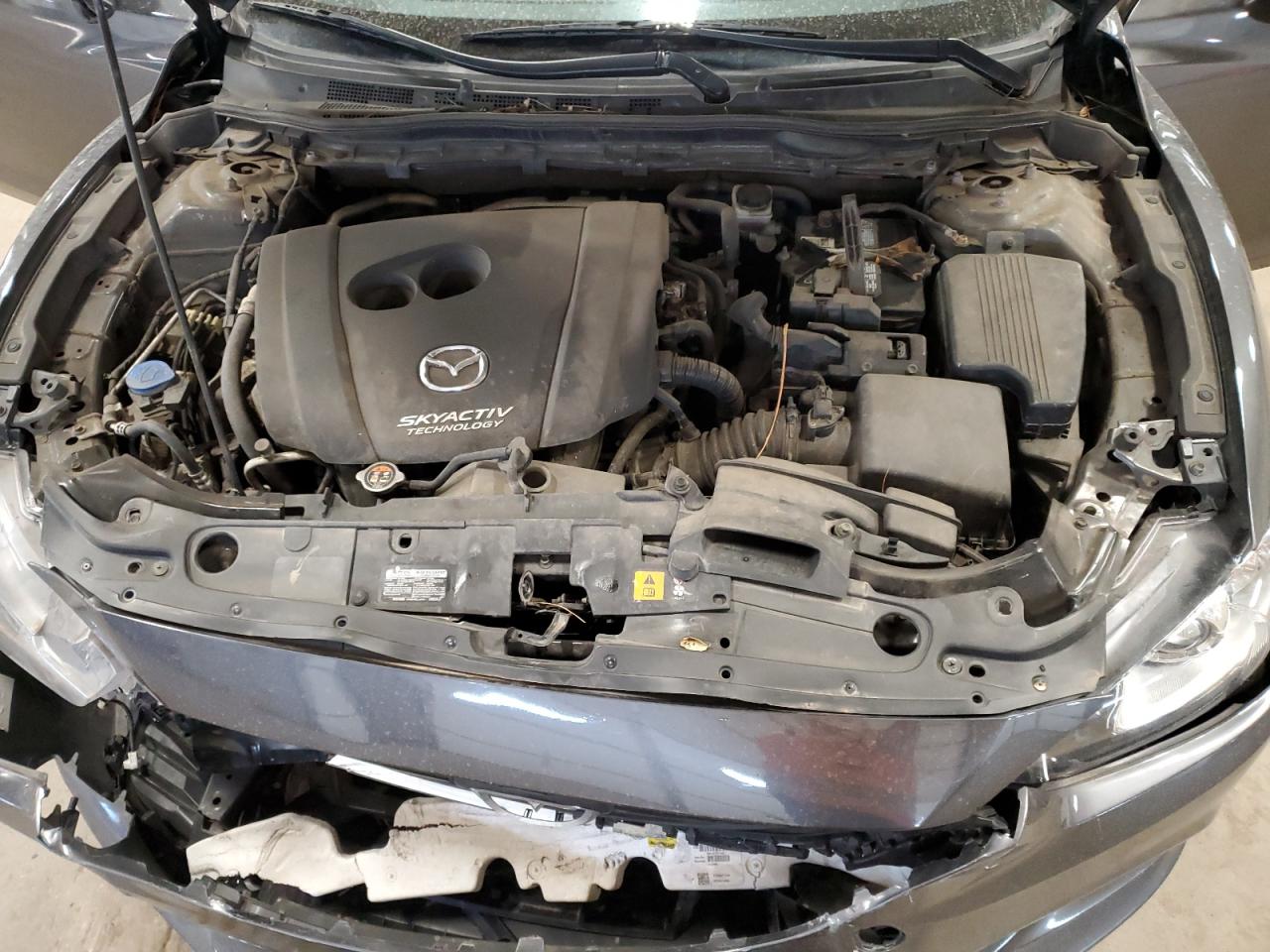 2017 Mazda 6 VIN JM1GL1V51H1116796 Copart auction photo, front end damage thumbnail 12