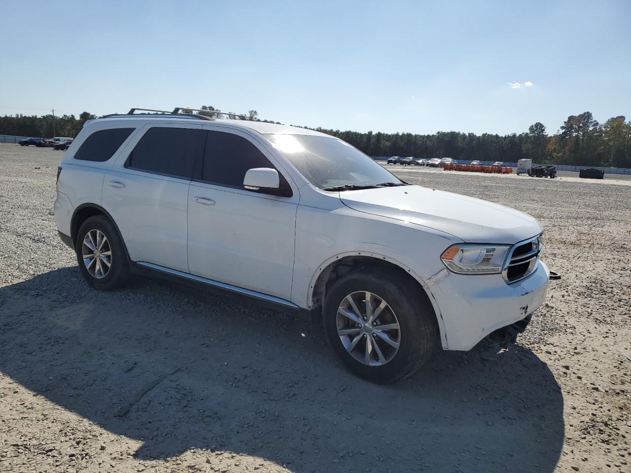 2014 Dodge Durango VIN 1C4RDHDG7EC596439 Copart auction photo, front end damage thumbnail 4