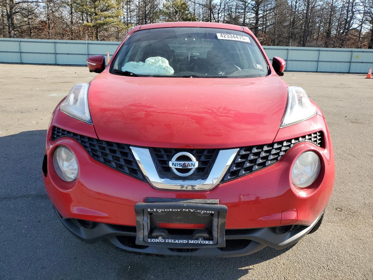 2016 Nissan Juke VIN JN8AF5MV7GT658000 Copart auction photo, front end / minor dent/scratches damage thumbnail 5
