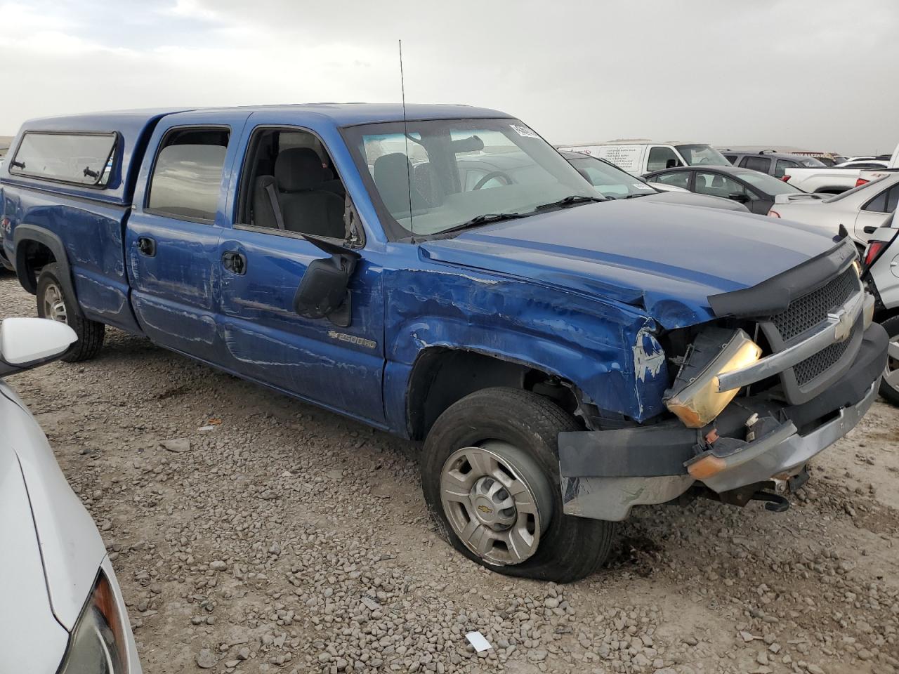 2004 Chevrolet Silverado VIN 1GCHK23U34F248771 Copart auction photo, all over damage thumbnail 4