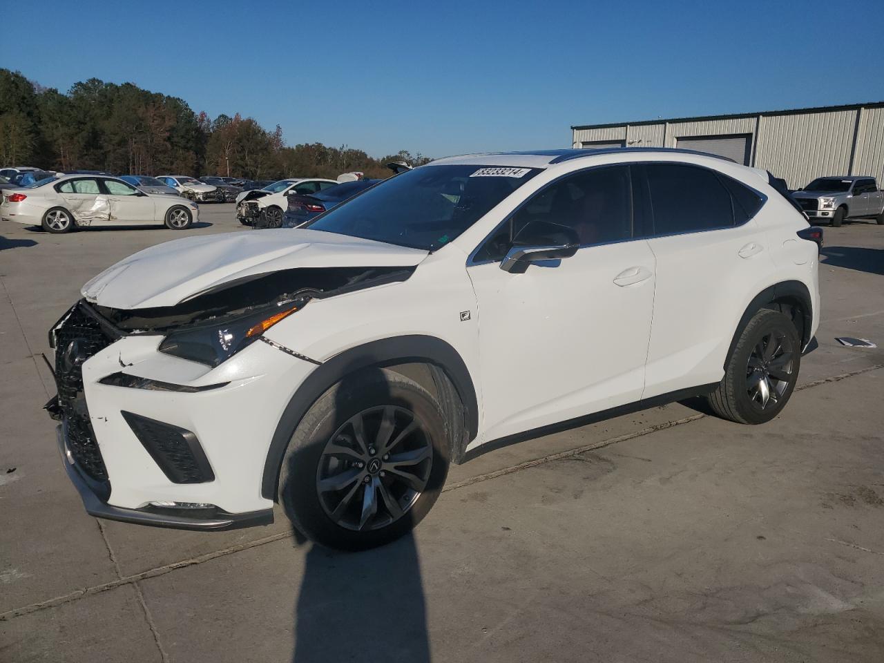 2021 Lexus NX VIN JTJSARBZ6M2192389