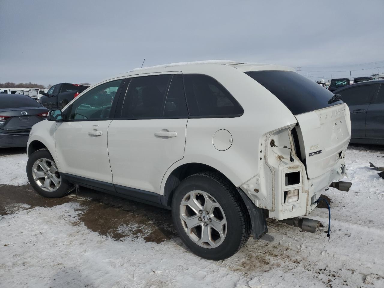 2012 Ford Edge VIN 2FMDK4JC6CBA53313 Copart auction photo, rear end / mechanical damage thumbnail 2