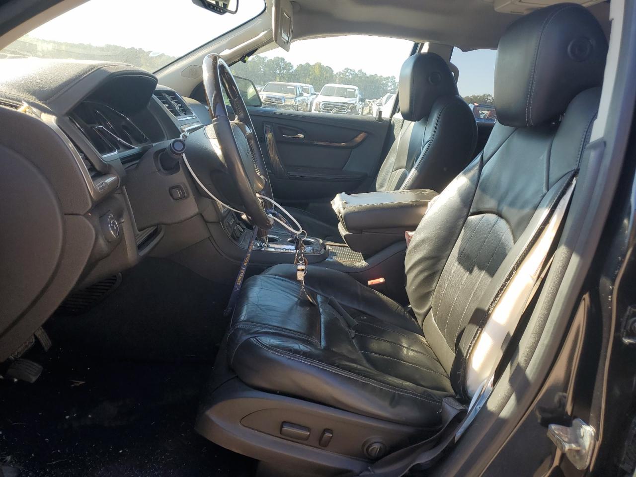 2015 GMC Acadia VIN 1GKKRTKD9FJ257309 Copart auction photo, all over damage thumbnail 7