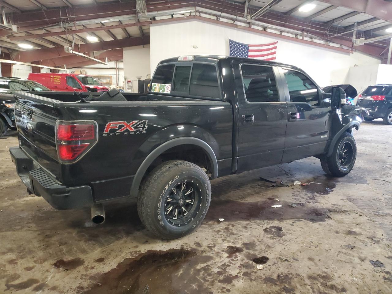 2013 Ford F-150 VIN 1FTFW1ET0DFC04270 Copart auction photo, front end / side damage thumbnail 3