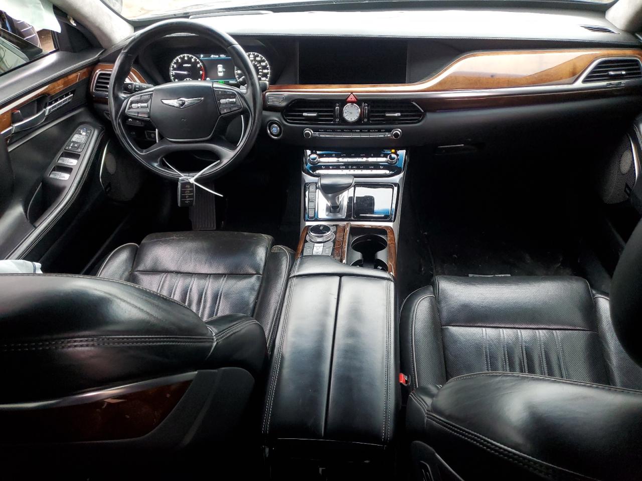 2017 Genesis G90 VIN KMHG34JA9HU025421 Copart auction photo, all over damage thumbnail 8