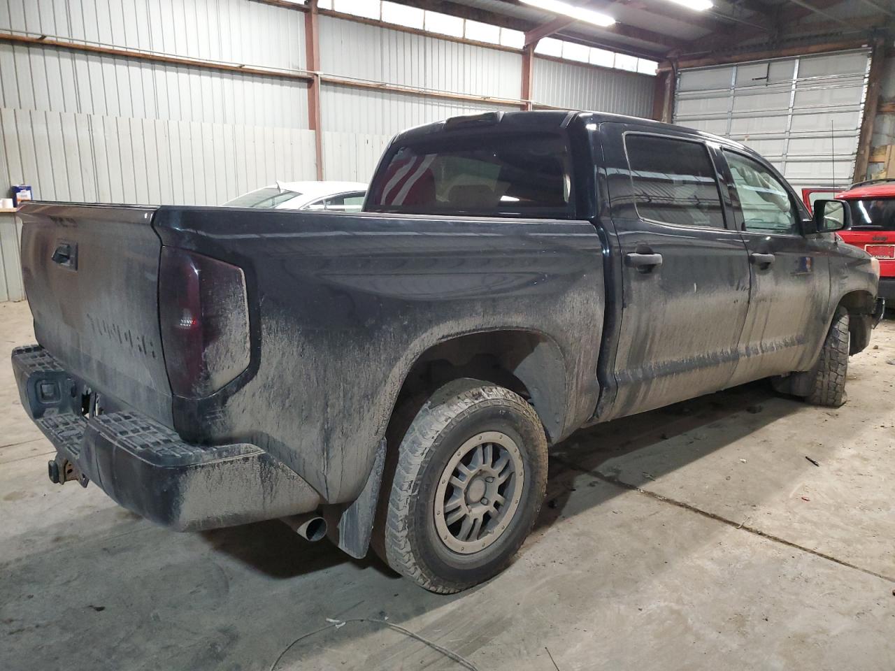 2014 Toyota Tundra VIN 5TFHY5F11EX370462 Copart auction photo, front end damage thumbnail 3