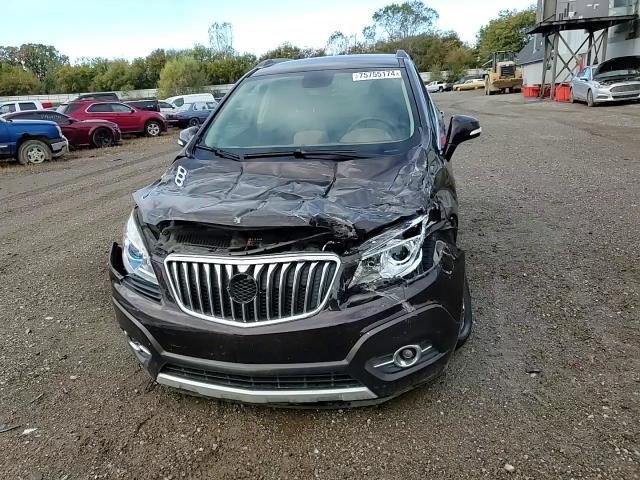 2015 Buick Encore VIN KL4CJCSB8FB225719 Copart auction photo, front end / minor dent/scratches damage thumbnail 12