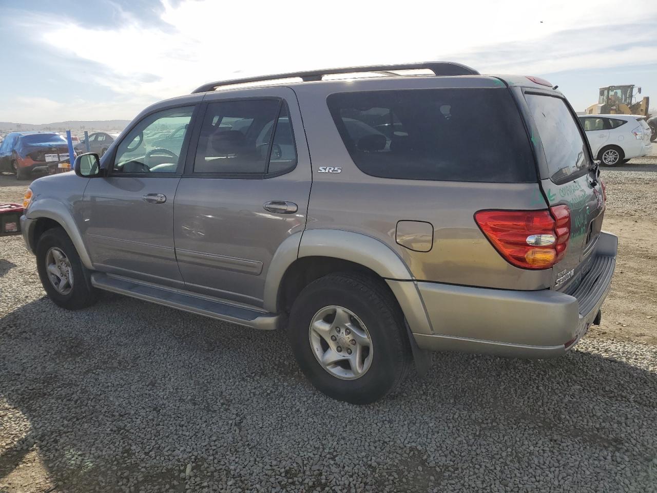 2001 Toyota Sequoia VIN 5TDZT34A71S043137 Copart auction photo, rear end damage thumbnail 2