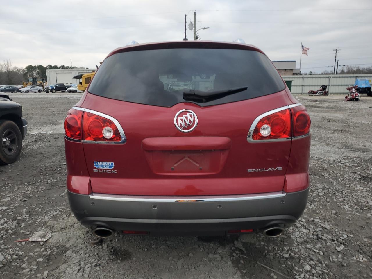 2012 Buick Enclave VIN 5GAKRCED4CJ241359 Copart auction photo, front end / minor dent/scratches damage thumbnail 6