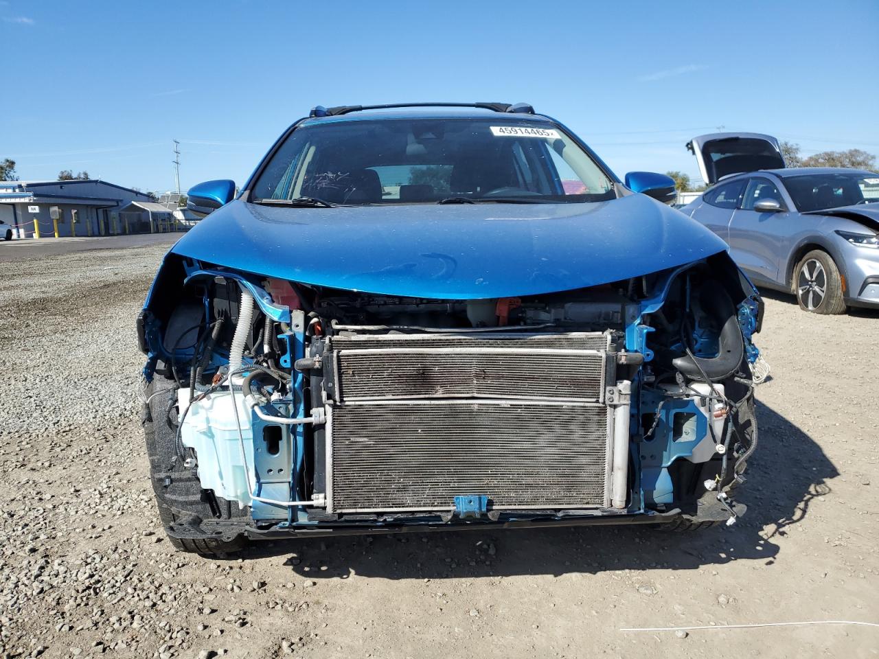 2017 Toyota RAV 4 VIN JTMRJREVXHD129204 Copart auction photo, front end / rear end damage thumbnail 5
